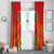 Guyana Cricket Amazon Warriors Window Curtain Green Red Gold Glory - Wonder Print Shop