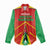 Custom Guyana Cricket Amazon Warriors Women Casual Shirt Green Red Gold Glory - Wonder Print Shop