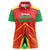 Custom Guyana Cricket Amazon Warriors Women Polo Shirt Green Red Gold Glory - Wonder Print Shop