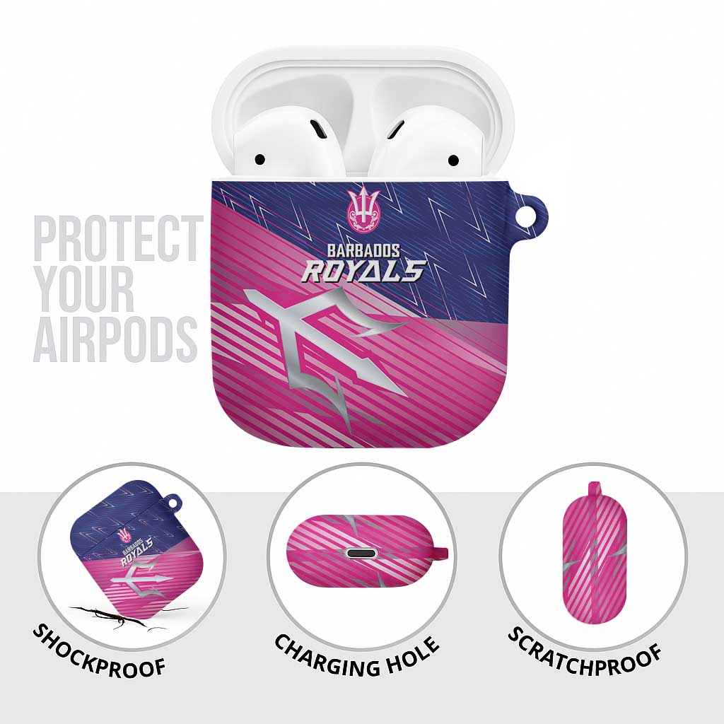 Barbados Cricket Royals AirPods Case Sporty Style with Trident Symbol - Wonder Print Shop