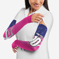 Barbados Cricket Royals Arm Sleeves Sporty Style with Trident Symbol - Wonder Print Shop