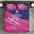 Barbados Cricket Royals Bedding Set Sporty Style with Trident Symbol - Wonder Print Shop