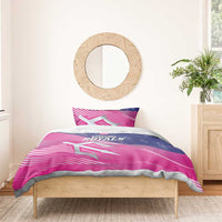 Barbados Cricket Royals Bedding Set Sporty Style with Trident Symbol - Wonder Print Shop