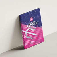 Barbados Cricket Royals Canvas Wall Art Sporty Style with Trident Symbol - Wonder Print Shop