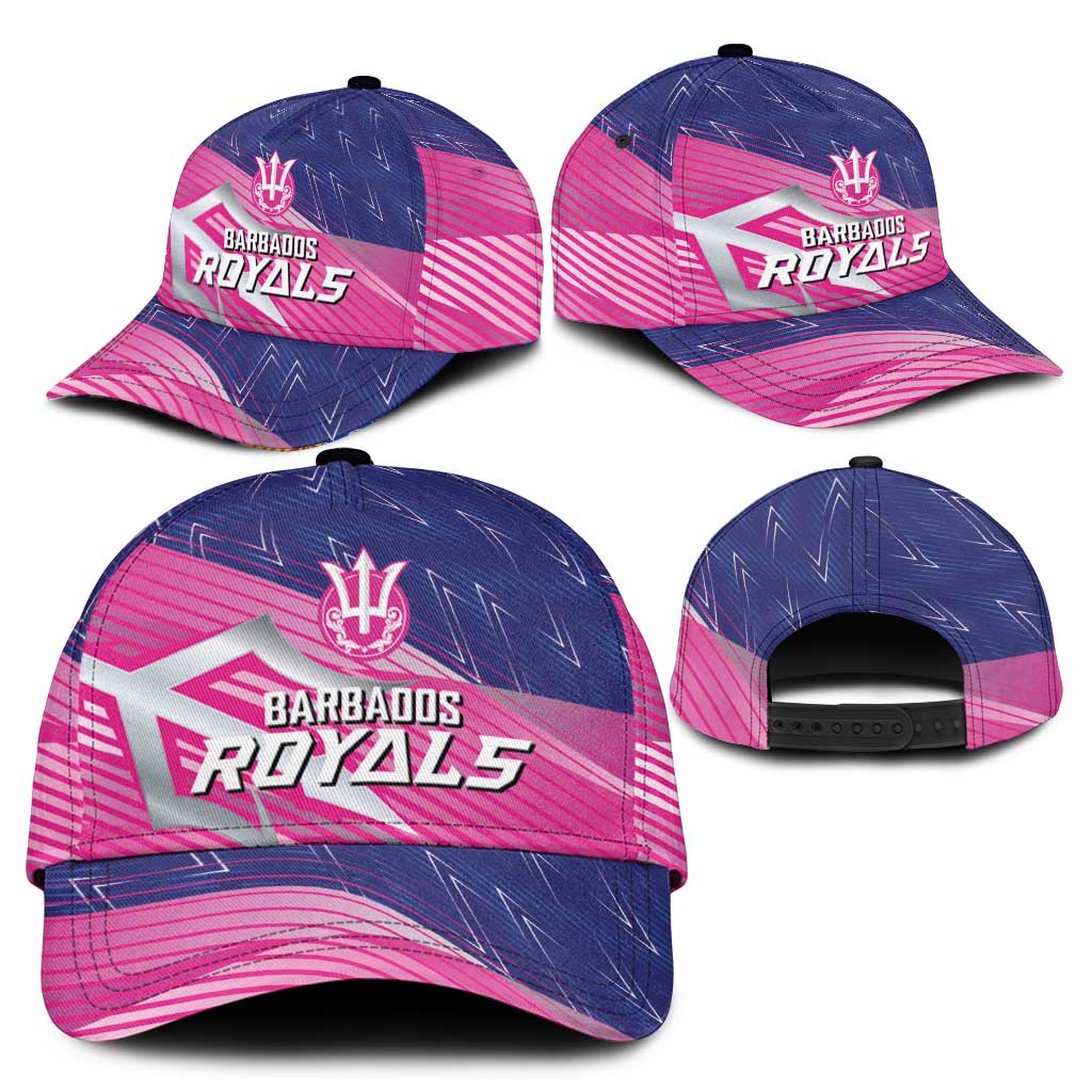 Barbados Cricket Royals Classic Cap Sporty Style with Trident Symbol - Wonder Print Shop
