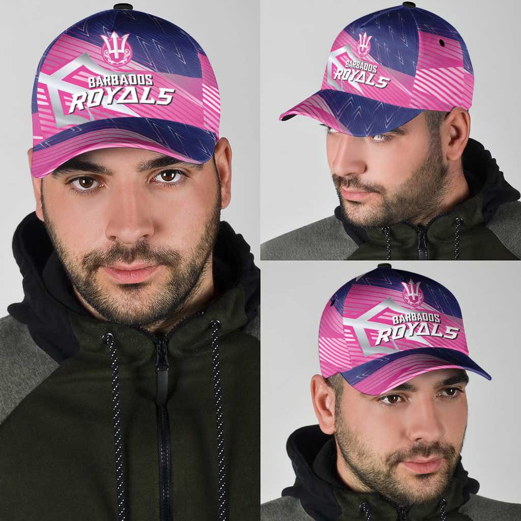 Barbados Cricket Royals Classic Cap Sporty Style with Trident Symbol - Wonder Print Shop