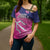 Custom Barbados Cricket Royals Cross Shoulder Shirt Sporty Style with Trident Symbol - Wonder Print Shop
