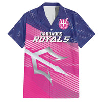 Custom Barbados Cricket Royals Family Matching Short Sleeve Bodycon Dress and Hawaiian Shirt Sporty Style with Trident Symbol - Wonder Print Shop
