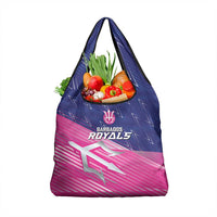 Barbados Cricket Royals Grocery Bag Sporty Style with Trident Symbol - Wonder Print Shop