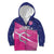 Custom Barbados Cricket Royals Kid Hoodie Sporty Style with Trident Symbol - Wonder Print Shop