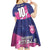 Custom Barbados Cricket Royals Kid Short Sleeve Dress Sporty Style with Trident Symbol - Wonder Print Shop