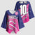 Custom Barbados Cricket Royals Kimono Sleeve Blouse Sporty Style with Trident Symbol - Wonder Print Shop