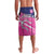 Custom Barbados Cricket Royals Lavalava Sporty Style with Trident Symbol - Wonder Print Shop