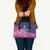 Barbados Cricket Royals Leather Bag Sporty Style with Trident Symbol - Wonder Print Shop