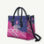 Barbados Cricket Royals Leather Bag Sporty Style with Trident Symbol - Wonder Print Shop