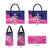 Barbados Cricket Royals Leather Bag Sporty Style with Trident Symbol - Wonder Print Shop