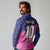 Custom Barbados Cricket Royals Long Sleeve Polo Shirt Sporty Style with Trident Symbol - Wonder Print Shop