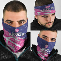 Barbados Cricket Royals Neck Gaiter Sporty Style with Trident Symbol - Wonder Print Shop