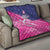 Barbados Cricket Royals Quilt Sporty Style with Trident Symbol - Wonder Print Shop