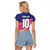 Custom Barbados Cricket Royals Raglan Cropped T Shirt Sporty Style with Trident Symbol - Wonder Print Shop
