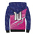 Custom Barbados Cricket Royals Sherpa Hoodie Sporty Style with Trident Symbol - Wonder Print Shop