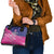 Barbados Cricket Royals Shoulder Handbag Sporty Style with Trident Symbol - Wonder Print Shop
