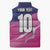 Custom Barbados Cricket Royals Sleeveless Puffer Jacket Sporty Style with Trident Symbol - Wonder Print Shop