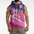 Custom Barbados Cricket Royals Sleeveless Zip Hoodie Sporty Style with Trident Symbol - Wonder Print Shop