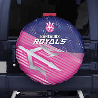 Barbados Cricket Royals Spare Tire Cover Sporty Style with Trident Symbol - Wonder Print Shop