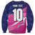 Custom Barbados Cricket Royals Sweatshirt Sporty Style with Trident Symbol - Wonder Print Shop