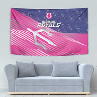 Barbados Cricket Royals Tapestry Sporty Style with Trident Symbol - Wonder Print Shop