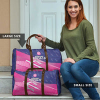 Barbados Cricket Royals Travel Bag Sporty Style with Trident Symbol - Wonder Print Shop