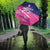 Barbados Cricket Royals Umbrella Sporty Style with Trident Symbol - Wonder Print Shop
