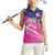 Custom Barbados Cricket Royals Women Sleeveless Polo Shirt Sporty Style with Trident Symbol - Wonder Print Shop