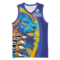 Custom Saint Lucia Cricket Kings Basketball Jersey Power Lions of Caribbean - Wonder Print Shop
