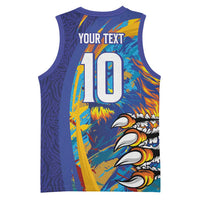 Custom Saint Lucia Cricket Kings Basketball Jersey Power Lions of Caribbean - Wonder Print Shop
