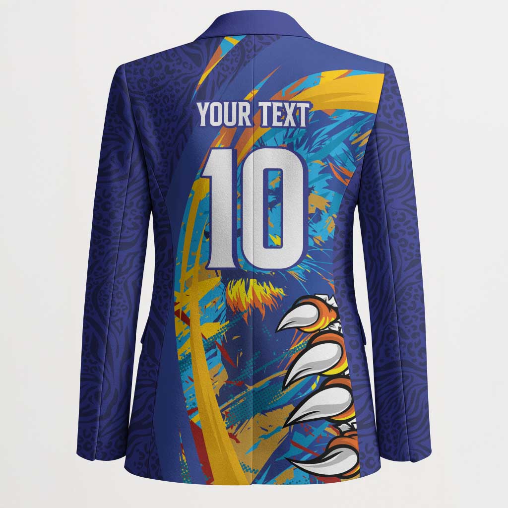 Custom Saint Lucia Cricket Kings Blazer Power Lions of Caribbean - Wonder Print Shop