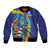 Custom Saint Lucia Cricket Kings Bomber Jacket Power Lions of Caribbean - Wonder Print Shop