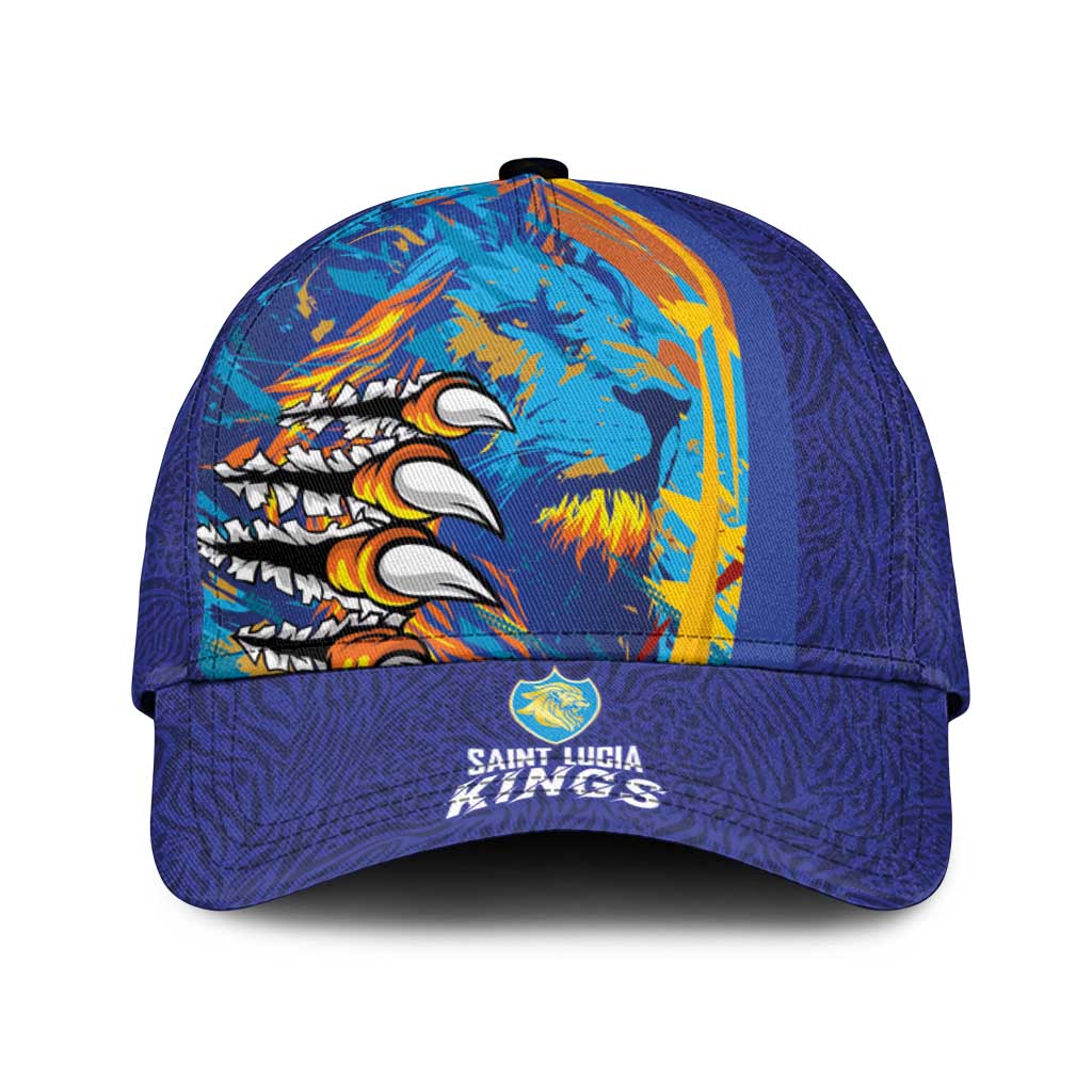 Saint Lucia Cricket Kings Classic Cap Power Lions of Caribbean - Wonder Print Shop