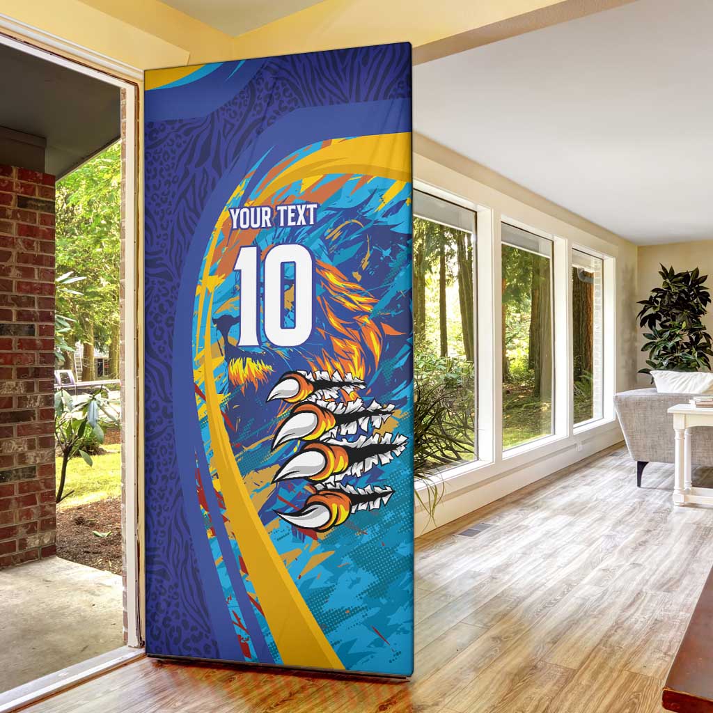 Saint Lucia Cricket Kings Door Cover Power Lions of Caribbean - Wonder Print Shop