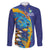 Custom Saint Lucia Cricket Kings Family Matching Puletasi and Hawaiian Shirt Power Lions of Caribbean - Wonder Print Shop