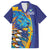 Custom Saint Lucia Cricket Kings Family Matching Summer Maxi Dress and Hawaiian Shirt Power Lions of Caribbean - Wonder Print Shop
