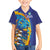 Custom Saint Lucia Cricket Kings Family Matching Summer Maxi Dress and Hawaiian Shirt Power Lions of Caribbean - Wonder Print Shop