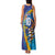 Custom Saint Lucia Cricket Kings Family Matching Tank Maxi Dress and Hawaiian Shirt Power Lions of Caribbean - Wonder Print Shop