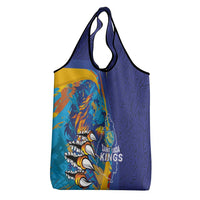 Saint Lucia Cricket Kings Grocery Bag Power Lions of Caribbean - Wonder Print Shop