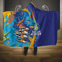 Saint Lucia Cricket Kings Hooded Blanket Power Lions of Caribbean - Wonder Print Shop