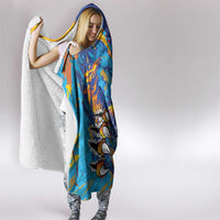 Saint Lucia Cricket Kings Hooded Blanket Power Lions of Caribbean - Wonder Print Shop