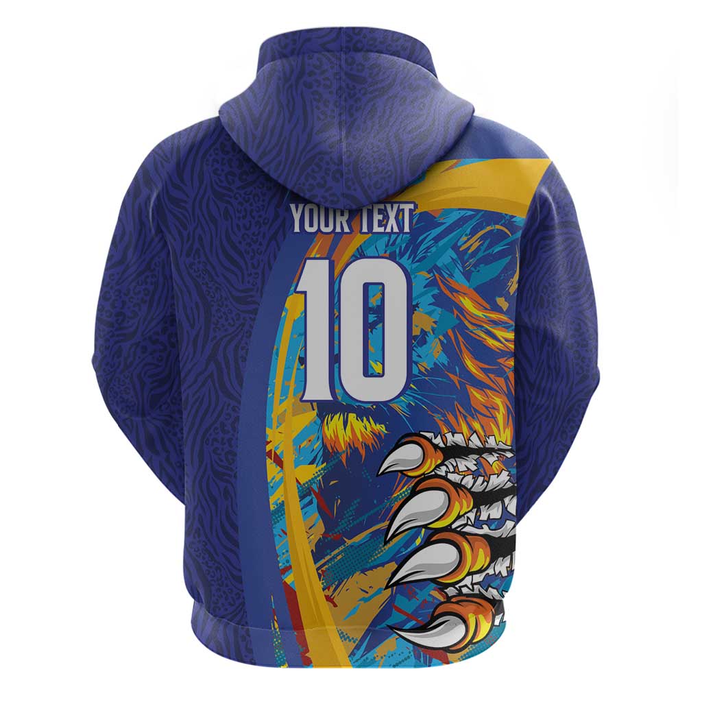 Custom Saint Lucia Cricket Kings Hoodie Power Lions of Caribbean - Wonder Print Shop