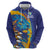 Custom Saint Lucia Cricket Kings Hoodie Power Lions of Caribbean - Wonder Print Shop