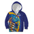 Custom Saint Lucia Cricket Kings Kid Hoodie Power Lions of Caribbean - Wonder Print Shop